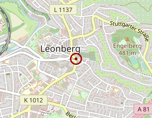 Karte: Bestattungen Haller