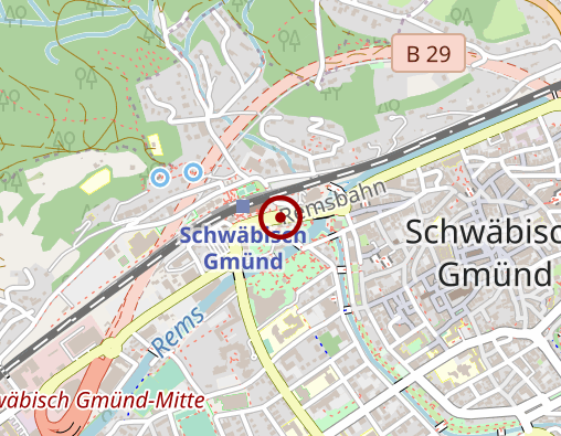Karte: Taxenzentrale Schwäbisch Gmünd GmbH Taxiunternehmen