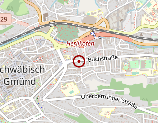 Karte: Katholische Sozialstation Schwäbisch Gmünd