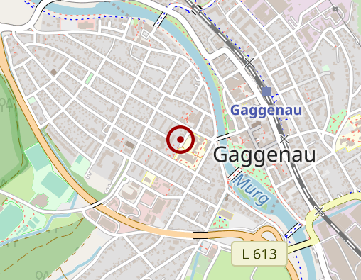 Karte: Gaggenauer Altenhilfe e. V. Ambulanter Dienst