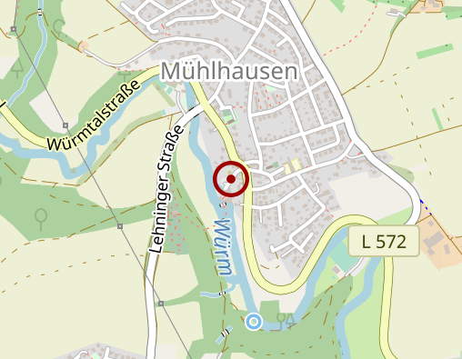 Karte: Sozialstation im Biet-Tiefenbronn