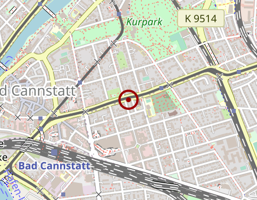 Karte: Schlüsseldienst Cannstatt
