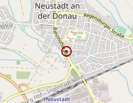 Karte: Ambulanter Pflegedienst Allegra