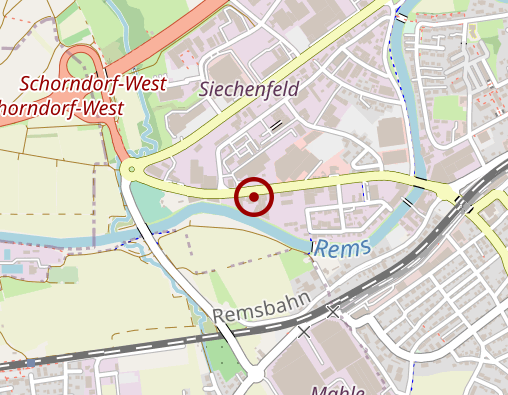 Karte: Diakonie Stetten e.V. Werkstatt für behinderte Menschen