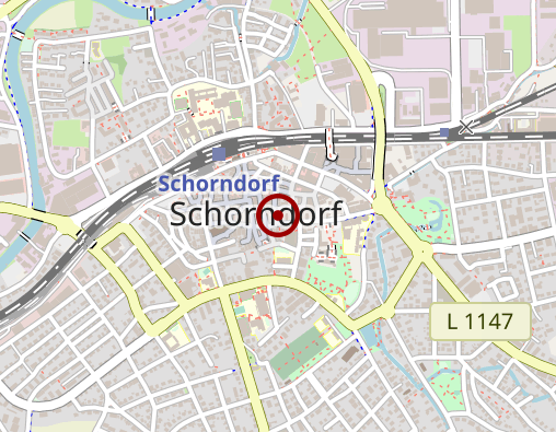 Karte: Osteopathie Gommers P.