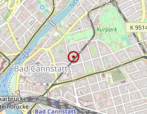 Karte: Aerzte im Hautzentrum am Kurpark