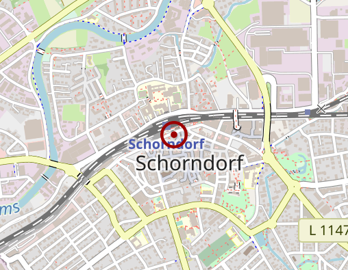 Karte: Zeit für mich Massagesalon Olga Gideon