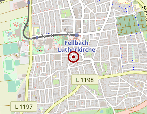 Karte: Therapiezentrum Fellbach GbR Physiotherapie