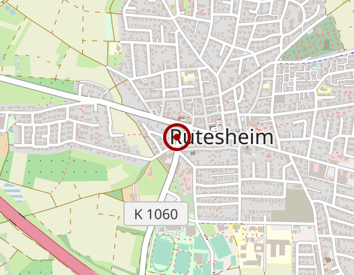 Karte: Deutsches Rotes Kreuz Altenpflegeheime gGmbH Altenpflegeheim Rutesheim