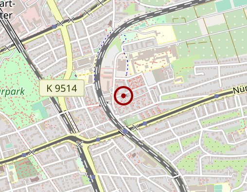 Karte: Sozialpsychiatrischer Dienst Bad Cannstatt