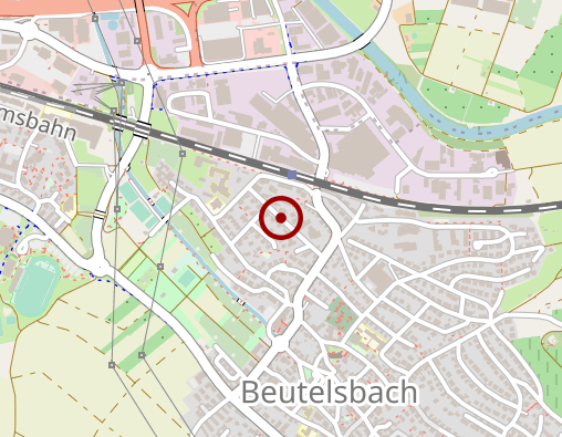 Karte: Dienste für Menschen gGmbH Betreutes Wohnen