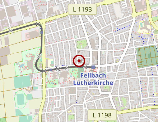 Karte: Katholische Sozialstation St. Vinzenz