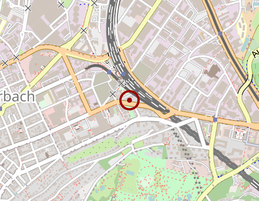 Karte: Wildwasser Stuttgart e.V. Beratungsstelle f. Frauen nach sex. Gewalt, Angeh./Fachleute