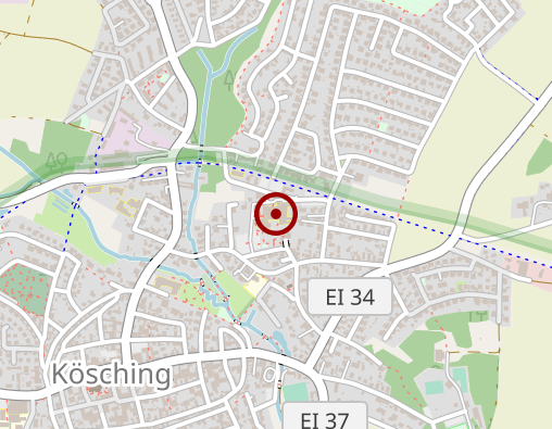 Karte: Kliniken im Naturpark Altmühltal, Klinik Kösching