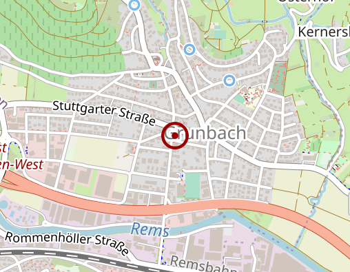 Karte: RehaWelt Remshalden Physiotherapie