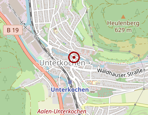 Karte: Ladenburger Otto-Georg Dr.med. prakt. Arzt