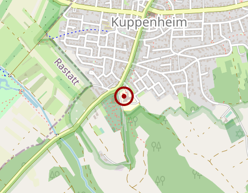 Karte: Klinikum Mittelbaden Haus Fichtental Pflege- und Seniorenzentrum