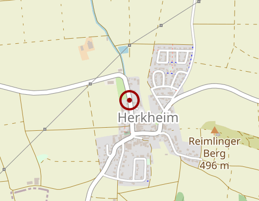 Karte: Diakoniestation Nördlingen