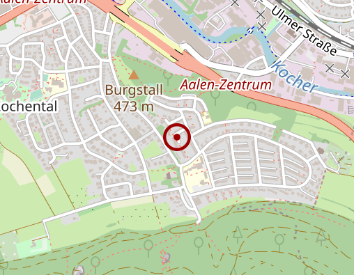 Karte: Samariterstiftung MS-Pflegewohngruppe Aalen