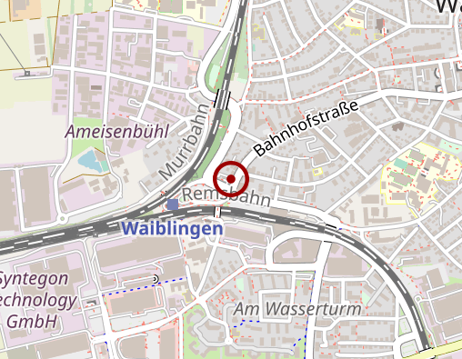 Karte: Clever Taxi Waiblingen Taxiunternehmen