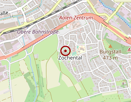 Karte: KWA Kuratorium Wohnen im Alter gAG KWA Albstift Aalen Tagespflege