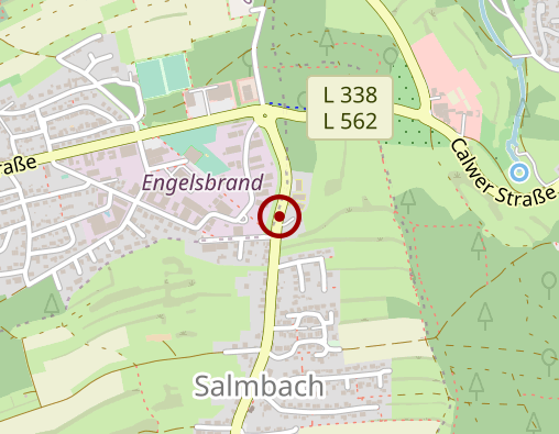 Karte: Evangelische Heimstiftung Württemberg GmbH Haus Talblick