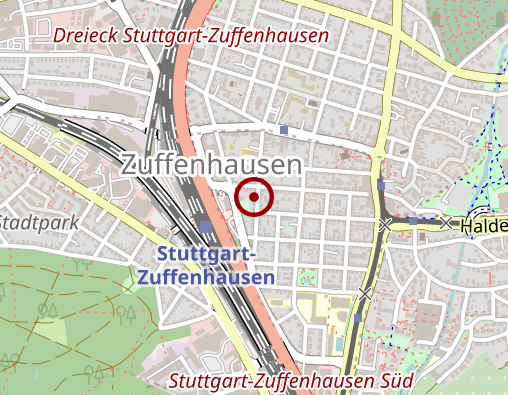 Karte: Sanitätshaus Pfob Stuttgart