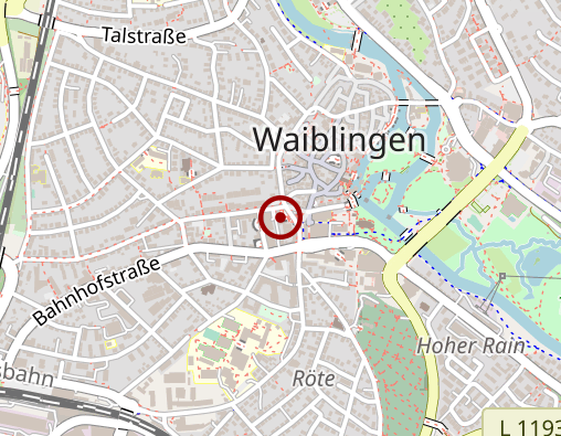 Karte: Waiblinger Zentralklinik