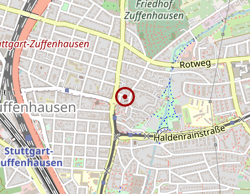 Karte: Kreisdiakoniestelle Stuttgart Sozialer Beratungsdienst