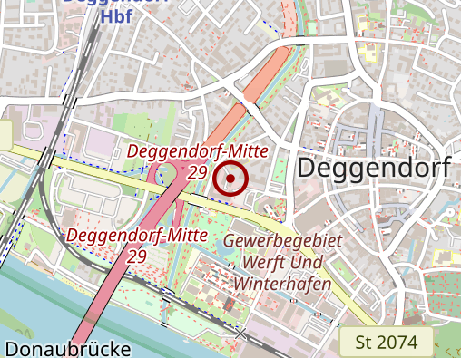 Karte: Bergwacht Bayerwald