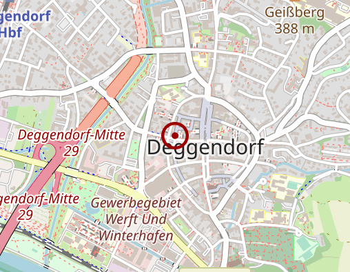 Karte: Schätz-Giesler Christine Praxis für Osteopathie