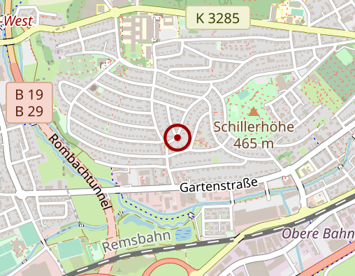 Karte: Schiele Armin Praxis für Massage und Krankengymnastik