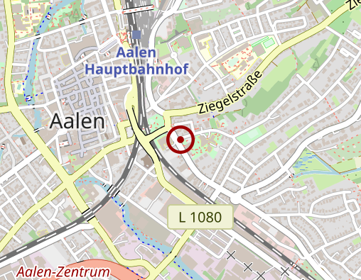 Karte: Samariterstiftung Pflegeheim Aalen