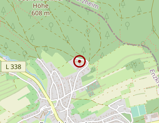 Karte: Evang. Heimstiftung GmbH Fachpflegeheim für psychiatrisch erkrankte Menschen