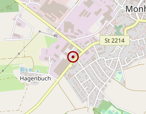 Karte: Caritas-Sozialstation Monheim e.V.