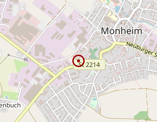 Karte: Donau-Ries Seniorenheim Monheim