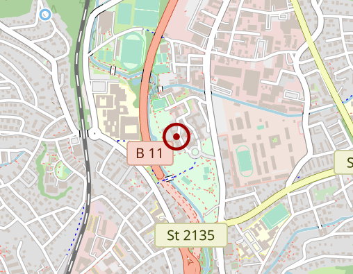 Karte: Buchmüller Rainer Dr. med.