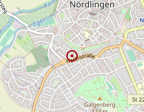 Karte: Caritasverband Donau-Ries e.V Ambulant Betreutes Wohnen