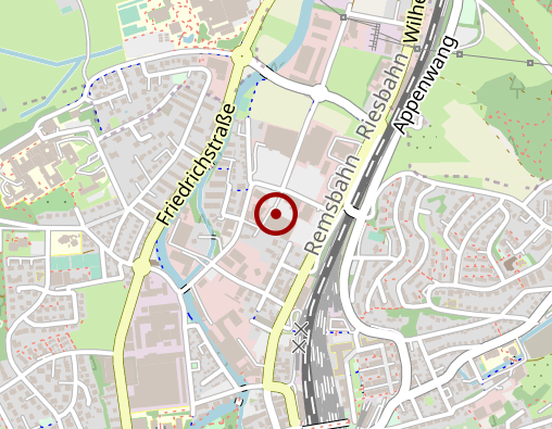 Karte: Deutsches Rotes Kreuz KV Aalen e.V. Altenhilfezentrum "Wiesengrund"