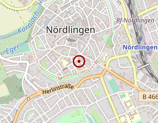 Karte: Wohnheim der Lebenshilfe Donau-Ries