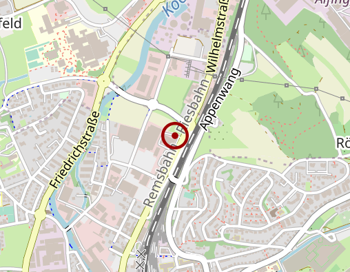 Karte: Taxi-Zentrale Aalen GbR