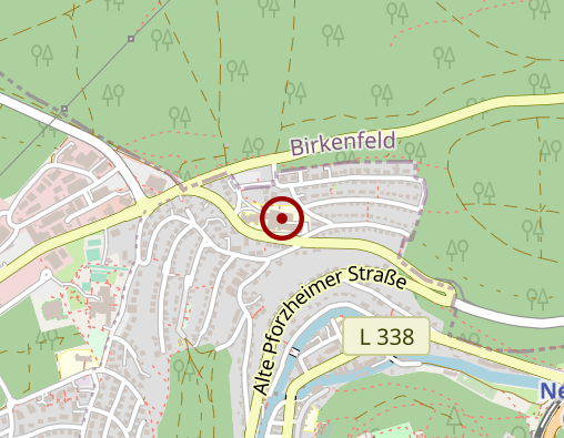 Karte: Krankenhaus Neuenbürg