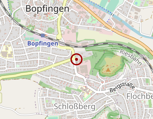 Karte: Samariterstift Neresheim, Werkstatt am Ipf