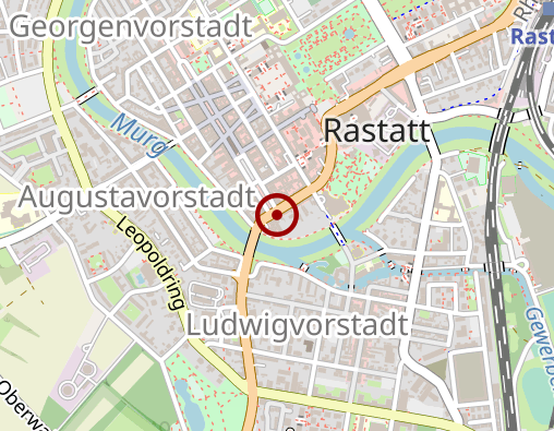 Karte: Taxizentrale Rastatt e.V.