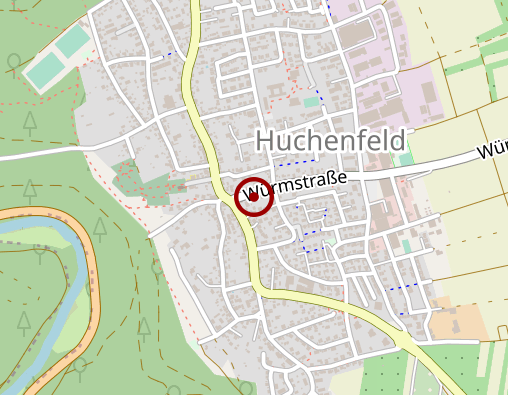 Karte: Krankenpflegeverein Huchenfeld