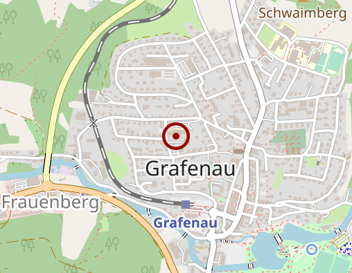 Karte: Krankenhaus Grafenau