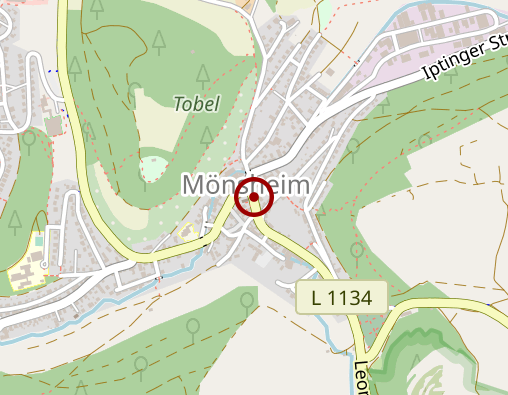 Karte: Apotheke Mönsheim