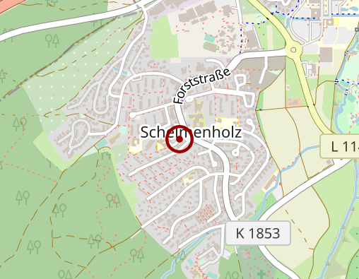 Karte: Apotheke im Schelmenholz
