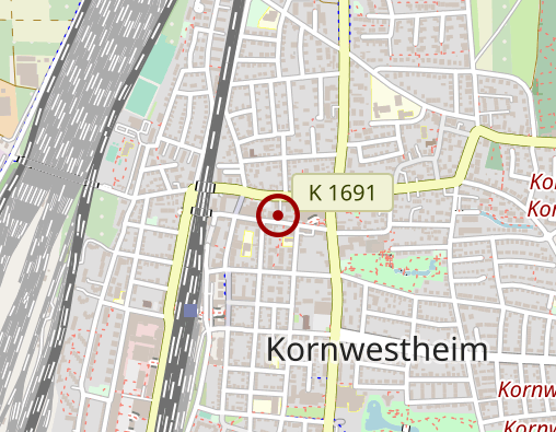 Karte: Taxizentrale Kornwestheim Taxiunternehmen