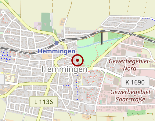 Karte: Nachbarschaftshilfe Hemmingen - Betreuung in der Häuslichkeit